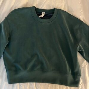 Lululemon Softstreme cropped crewneck